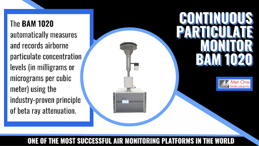 met_one's tweet image. The BAM 1020 automatically measures and records #airborne #particulate concentration levels using the industry-proven principle of beta ray attenuation. 

➡️Learn more about the BAM 1020’s features and applications: metone.com/products/bam-1…