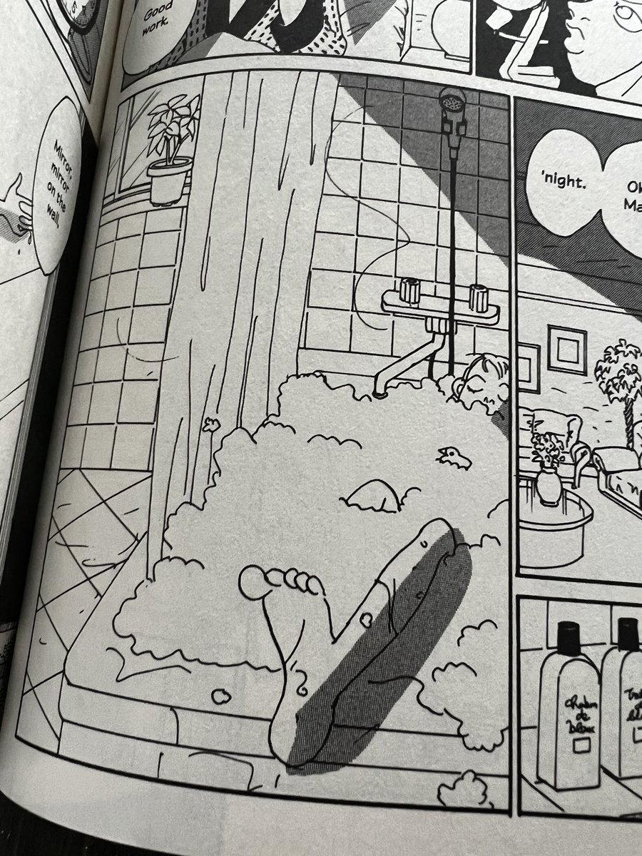 Starting `Helter Skelter" and this is such a good panel and that is such a good foot.