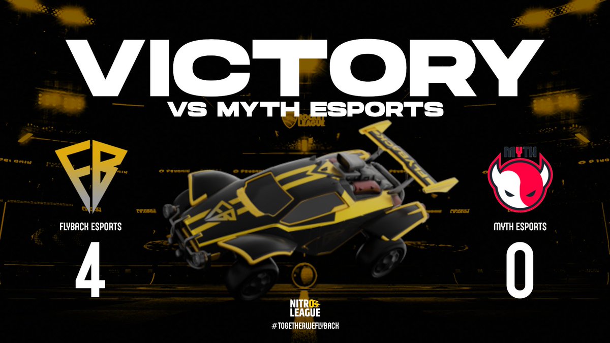 Well done boys! We are proud of you! 💪💪

GGs to <a href="/Myth_NL/">Myth Esports</a> 

#togetherweflyback