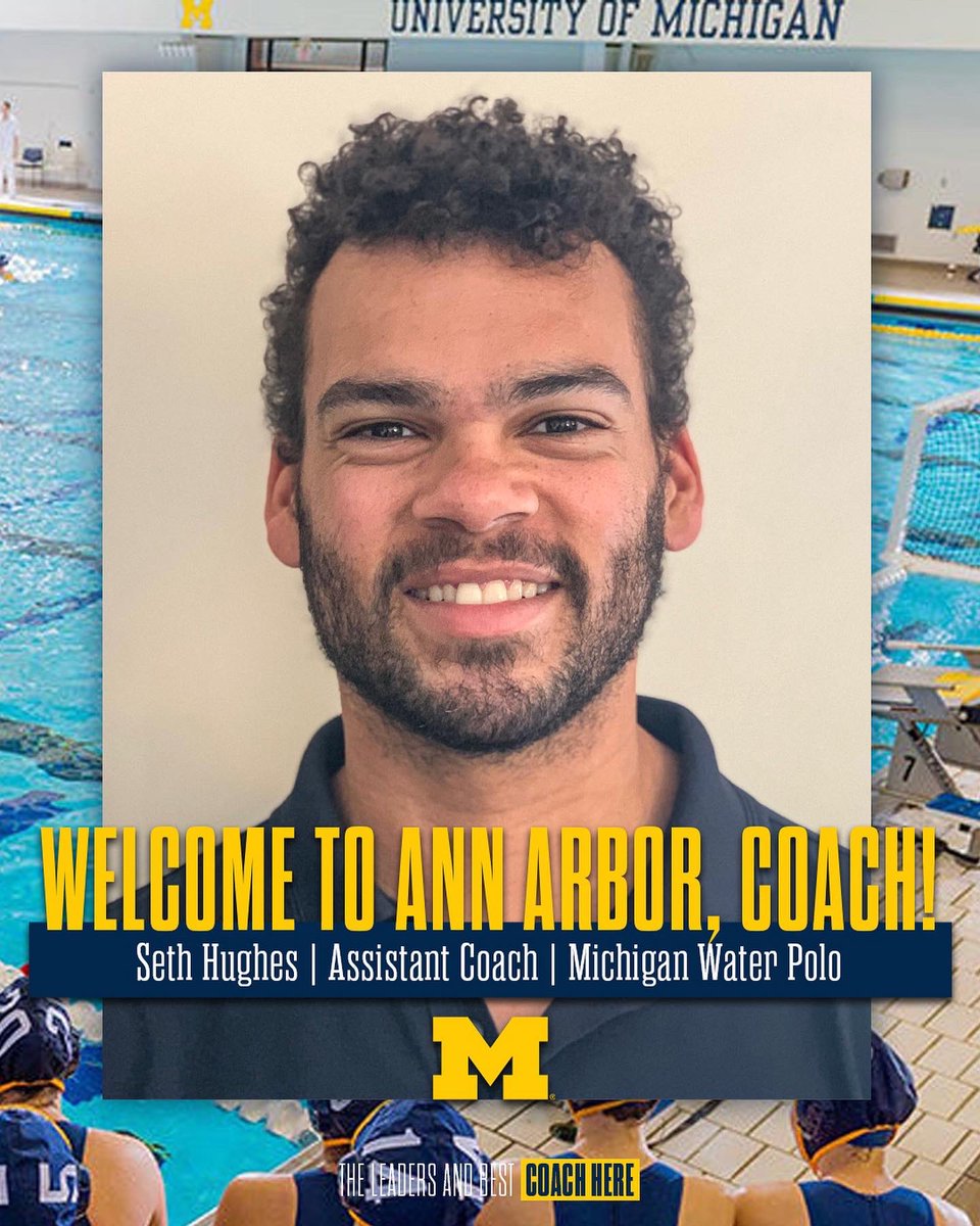 UMichWaterPolo's tweet photo. Please help us welcome Sami Hill and Seth Hughes to the Michigan family! 

#GoBlue 〽️ https://t.co/lTlGlv4v1n