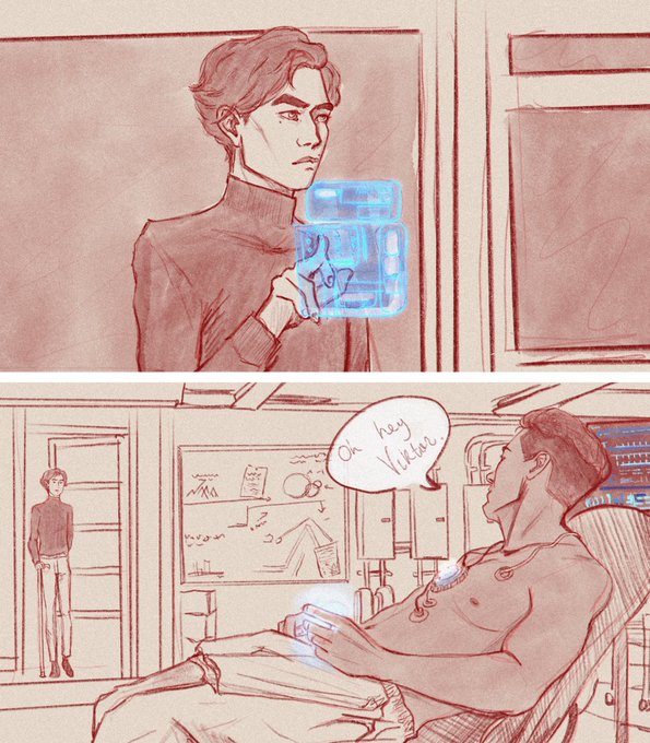 My drawing juju is down by 90%, I hope this repost is okay!

Superhero au week for #JayvikAUgust , bringing back my IronMan au 🔥 I really need to redraw the drop mic "I'm Ironman" scene, it's so Jayce

#jayvik 