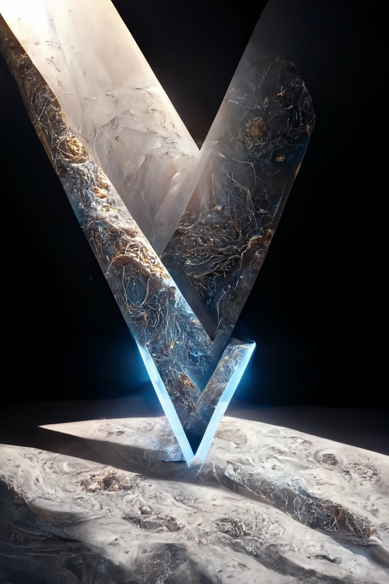 cortesdev's tweet photo. Yo, huge shout out for #veFam this AI 
@vechainOfficial

inspired art one goes out for ya'll

I did not prompt moon https://t.co/CRA1IU1d3h