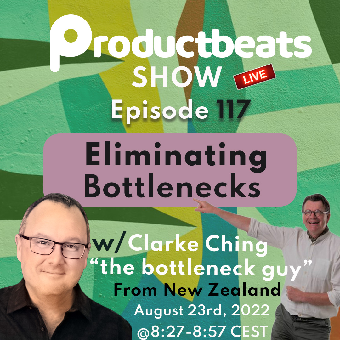ProductBeats's tweet photo. Snowball, Espresso, and Bottlenecks – new agile principles for product people 💡

Join the Productbeats Show on August 23rd with Magnus Billgren and Clarke Ching.

This is a show you do not want to miss!

Sign up and show up: https://t.co/XHesnmq19y https://t.co/JWo9VtmTRI
