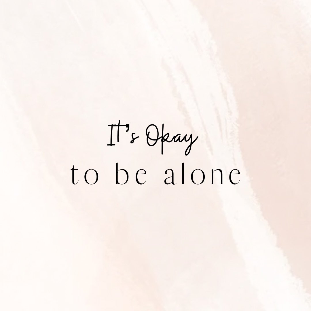 itisokayto_'s tweet photo. It’s okay to be alone. #ItIsOkay #YouGotThis https://t.co/JlYudn8Rzt