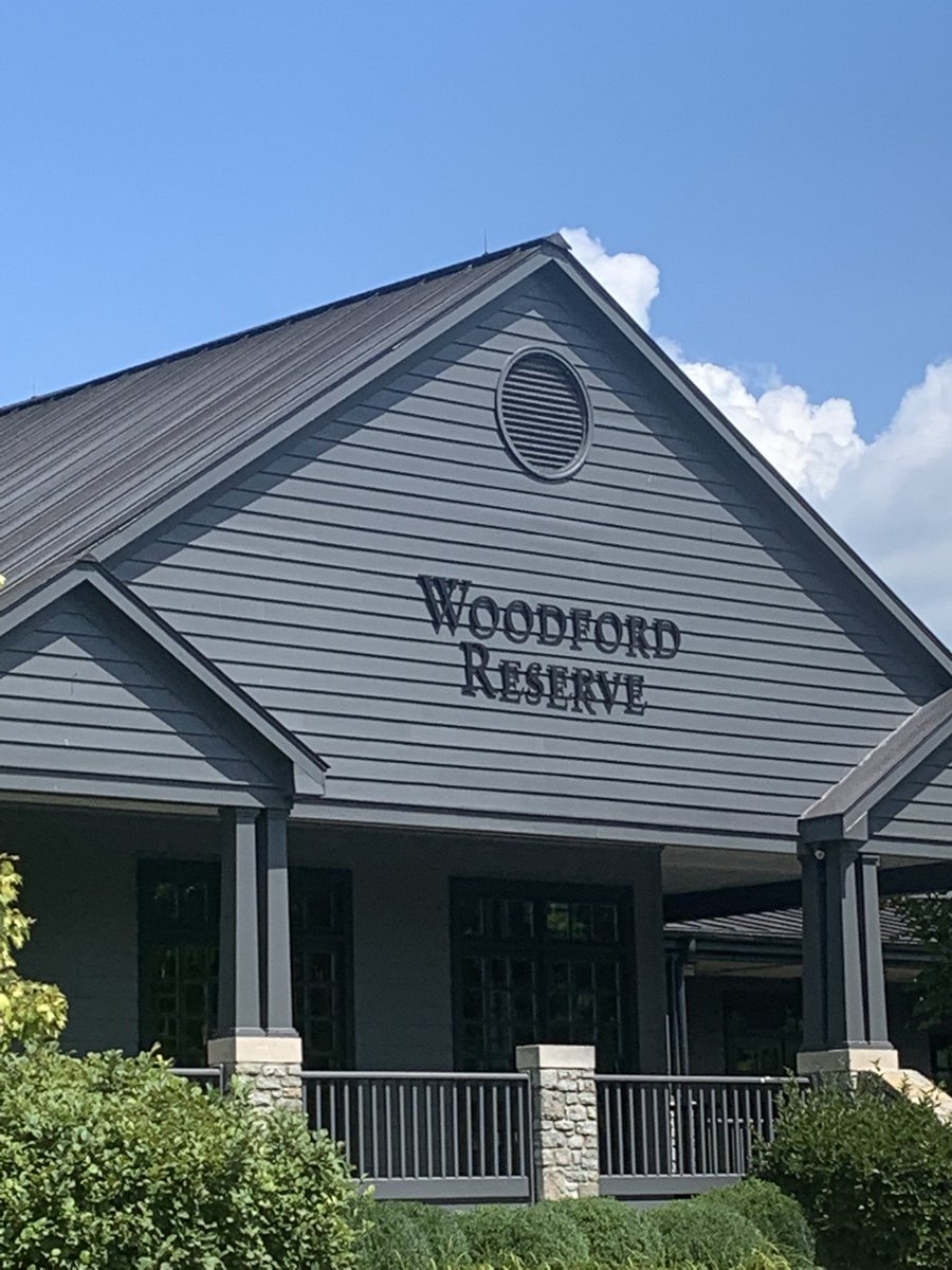 Beautiful day for a distillery visit and whiskey selection. #bourbon