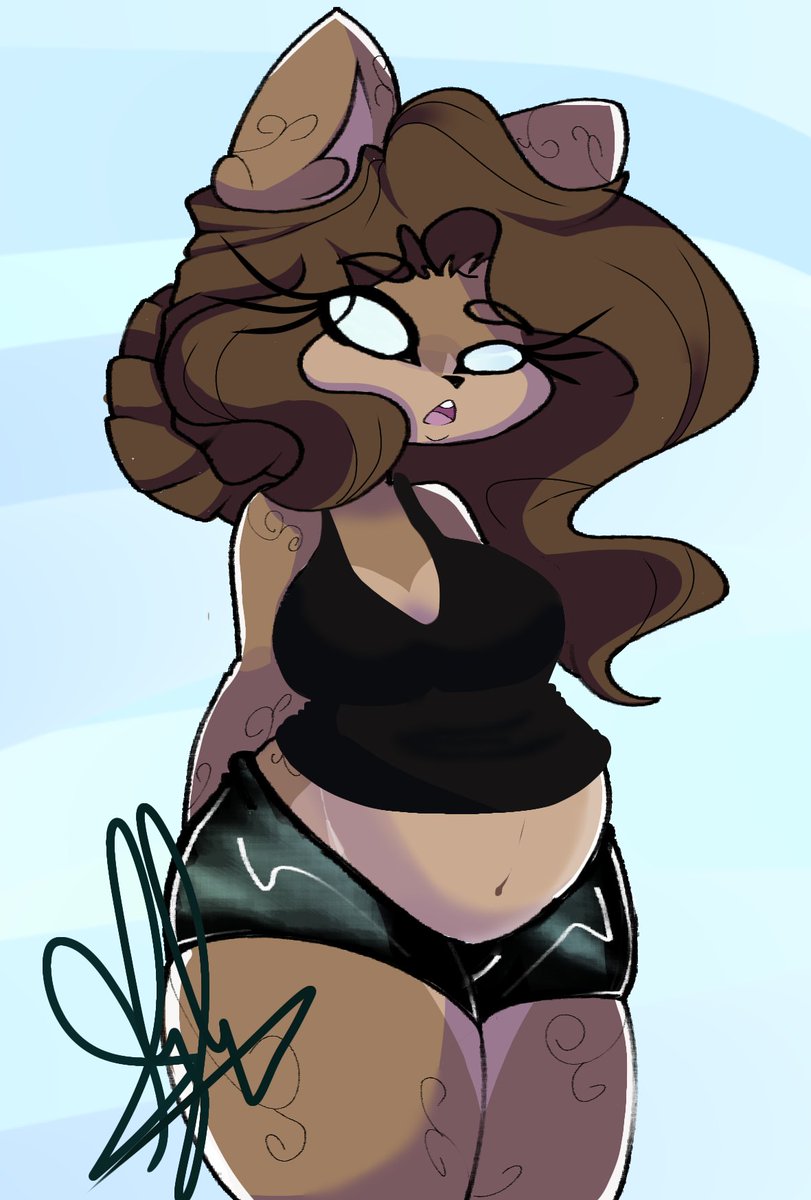 RossyPPL1's tweet photo. Another rossy commission
I was asked my pregnant girl I hope you like it
#commissionsopen #opencommissions #commissions #furry #mobia #pregnantart https://t.co/ClK87ZbBoC