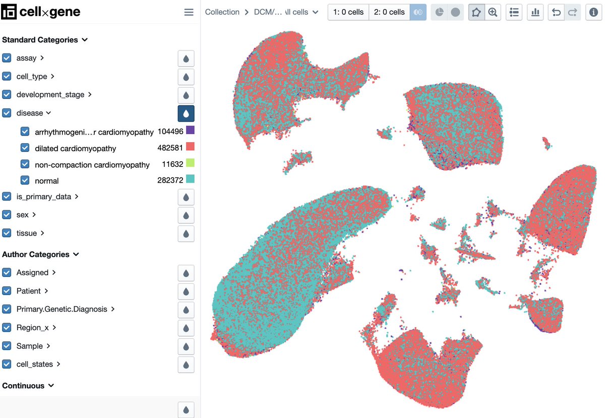 Did you know? There are hundreds of datasets and 29M+ cells on #CZCellxGene to help accelerate #SingleCell research: Learn more 🧵 cellxgene.cziscience.com/landing-page?u…