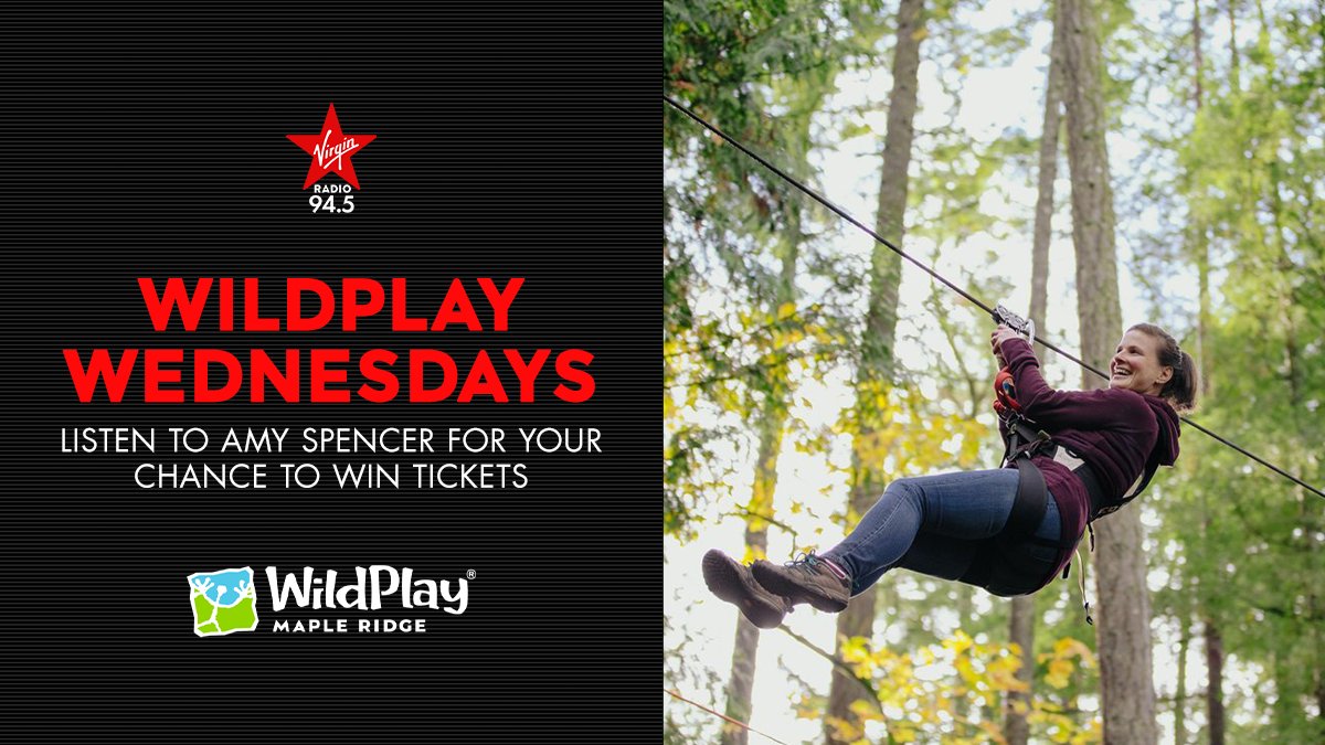 It's a WildPlay Wednesday! Discover adventure in your own backyard, just minutes from Golden Ears! 🌲 <a href="/WildPlayParks/">WildPlayElementParks</a> is the perfect place for an outing for friends or families! Listen to <a href="/amyonair/">Amy Spencer</a> today at 3:10pm for your chance to win! 👉 bit.ly/VRWildPlayWed