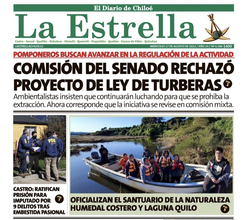 1. Hilo.
Las Comisiones de agricultura y medio ambiente de <a href="/Senado_Chile/">Senado Chile</a> rechazaron los cambios que <a href="/Camara_cl/">Diputadas y Diputados de Chile</a> había aprobado en #leypompón. El argumento de senadoras/es para rechazar prohibición fue “la cantidad de empleos” o “familias”, cifras que son cuestionables.
<a href="/MMAChile/">Ministerio del Medio Ambiente</a>