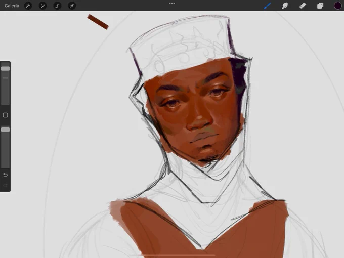 New medieval painting, who dis? #wip 