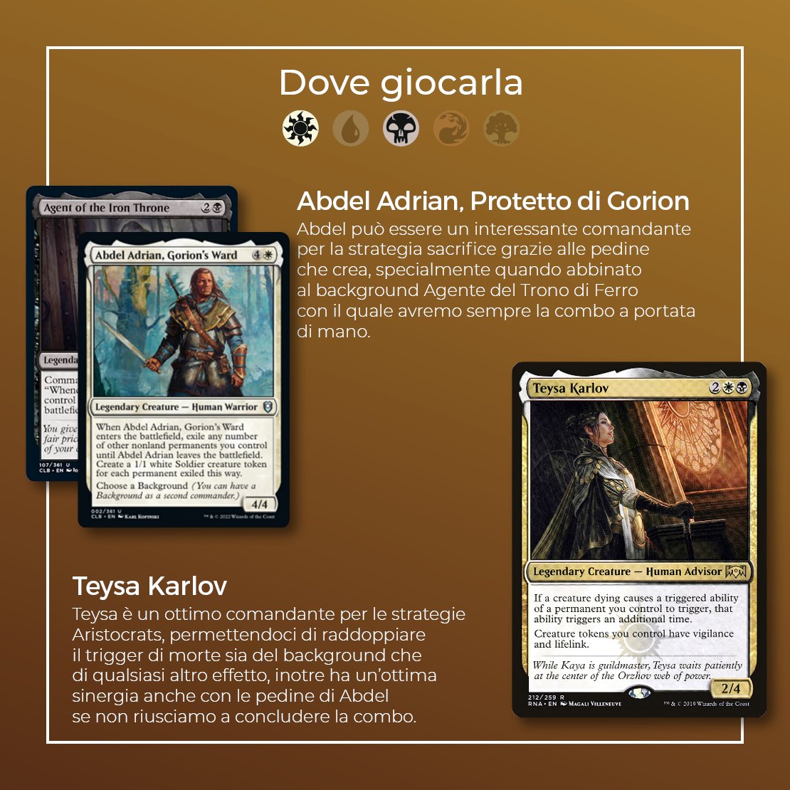 Megic_ita's tweet photo. Giochiamo #Commander perché ci piace vedere una creatura leggendaria a capo del nostro mazzo, ma quando muore costantemente ne siamo felici? 🤔
#decktech #combo #combooftheweek #combooftheday #mtgcombo #mtg #mtgitaly #magicthegathering #mtgcard #mtgitalia #mtgcommander #edh https://t.co/4anWkx6LYT