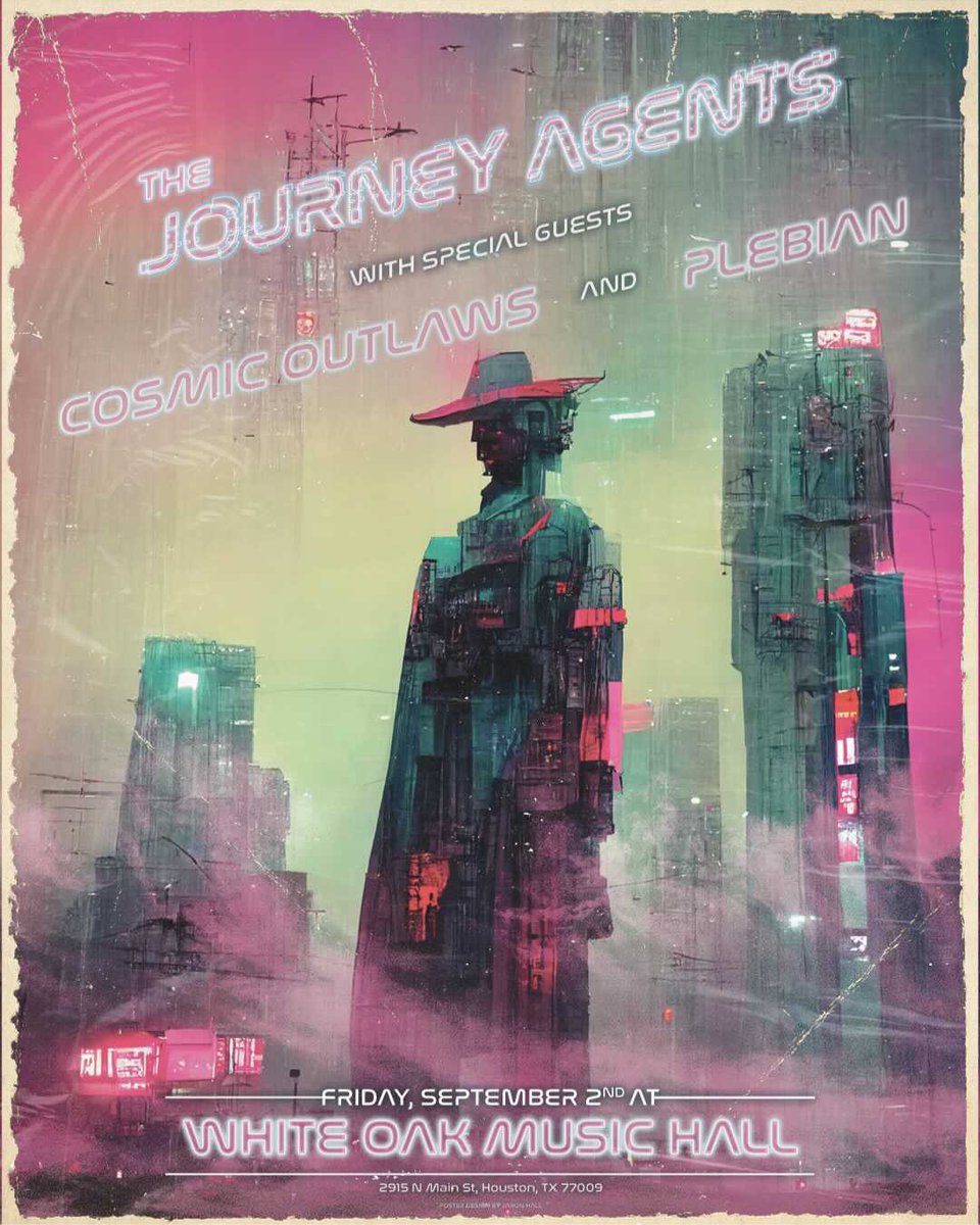 Playing a show in Houston Friday September 2nd upstairs at the White Oak Music Hall! Look forward to seeing my Houstonians #whiteoakmusichall #musicperformance #houston #blahblahblah