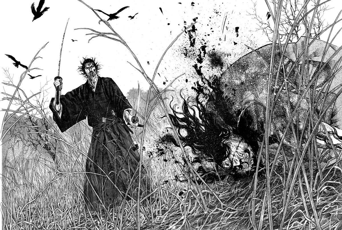 solinvictus67's tweet photo. @69kudou Vagabond is a fucking masterpiece pls... Inoue sensei full respect 🙏 https://t.co/CTDMd1lwK6