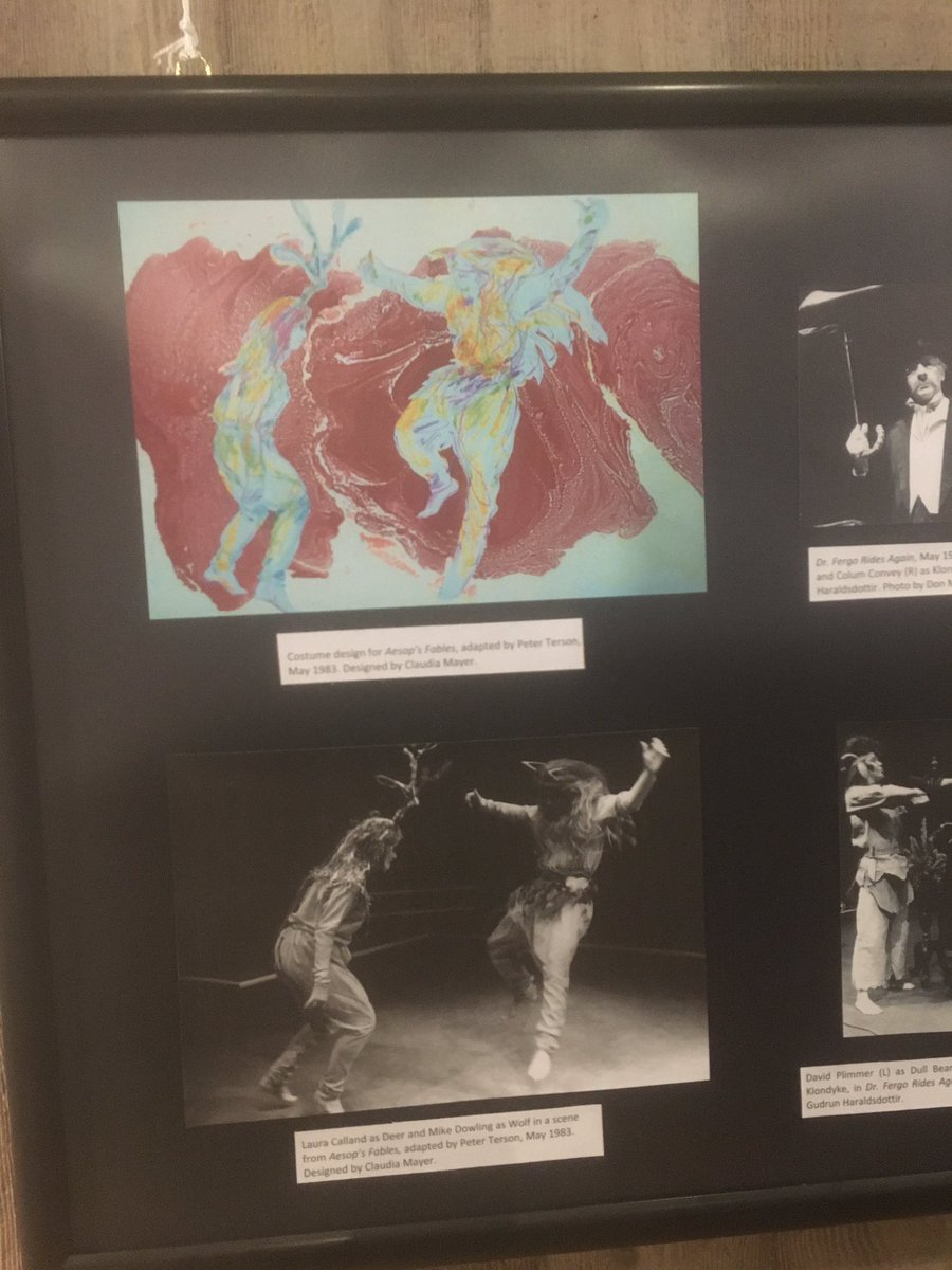 AmigoniDavid's tweet image. The amazing Romy Cheeseman opening @NewVicTheatre 60th anniversary exhibition: based on one of the nation’s theatre archival jewels it celebrates ALL the making and skills comprising theatre, from research to costume and set design: do see it!