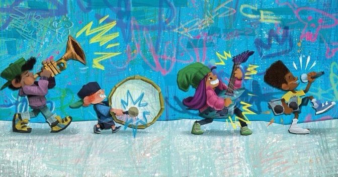 shannonassoc's tweet photo. Move the Crowd, illustrated by Kirk Parrish https://t.co/8Ub4P9FbZM