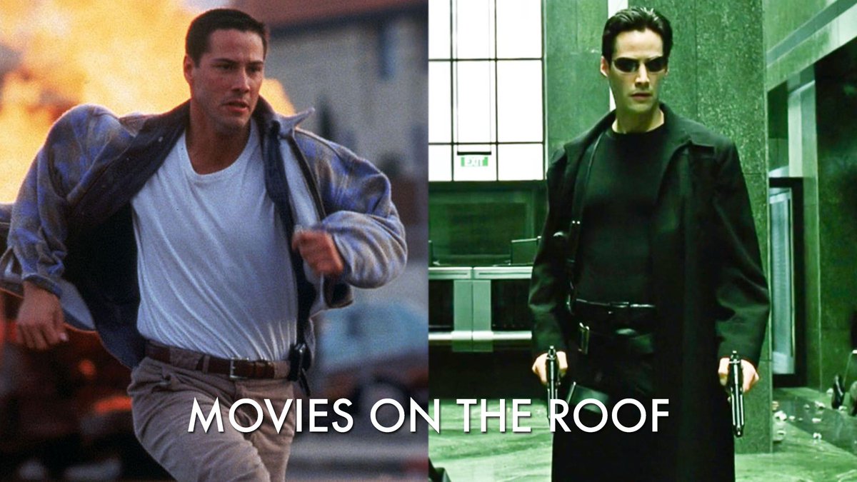 MyValleyPass's tweet photo. We have a “Two with Keanu” weekend at Movies On The Roof this Friday and Saturday. August 19th - SPEED, August 20th - THE MATRIX. Get $5 tickets at https://t.co/sZuXPu9rno. Proceeds benefit @hopeofthevalley. https://t.co/9e3peZuIxb