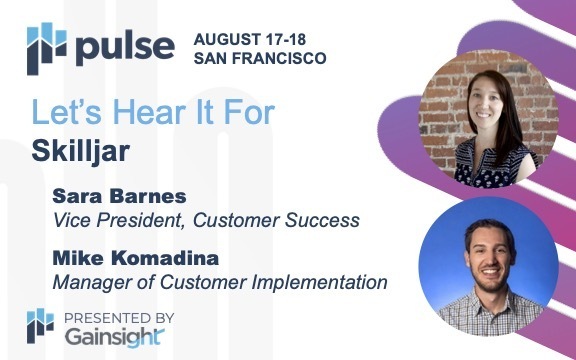 Don't miss Sara Barnes and Mike Komadina take the stage at Gainsight #Pulse2022 to share the 3 Steps to Using Education to Fuel Product-Led Growth. You can hear their session in-person or virtually at 2:30 PT today!