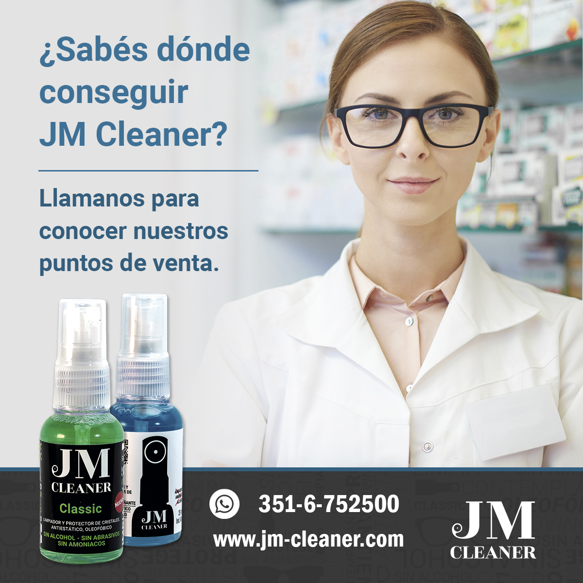 CleanerJm's tweet image. 🤓   ¿Sabes como conseguir JM Cleaner? 

jm-cleaner.com

#lentes #anteojos #limpieza #limpiezadeanteojos #jmcleaner #4en1 #solucionesdelimpieza