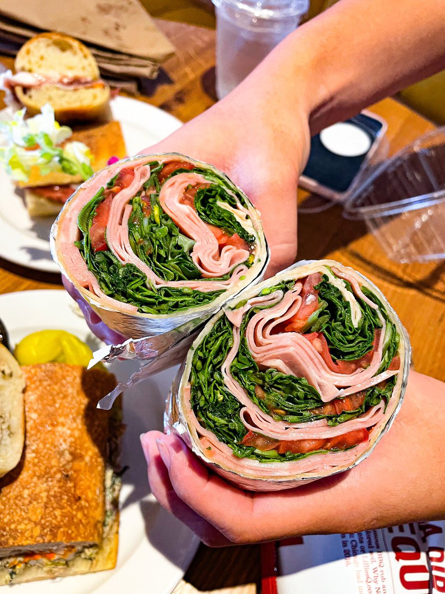 Niche Food Group (@nichefoodgroup) on Twitter photo The Mortadella Piada Wrap <a href="/PastariaDeli/">Pastaria Deli & Wine</a> w/ tomato, arugula and red wine vin. 10/10. 😍
They offer an array of sandwiches, wraps, salads, soups, prepared foods, local and imported provisions, an extensive collection of biodynamic and natural wines, beers, cocktails, & more! 🍷 The Mortadella Piada Wrap <a href="/PastariaDeli/">Pastaria Deli & Wine</a> w/ tomato, arugula and red wine vin. 10/10. 😍
They offer an array of sandwiches, wraps, salads, soups, prepared foods, local and imported provisions, an extensive collection of biodynamic and natural wines, beers, cocktails, & more! 🍷