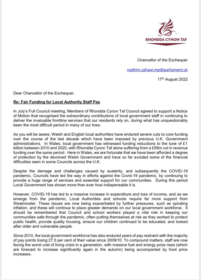 Cllr Andrew Morgan OBE tweet media