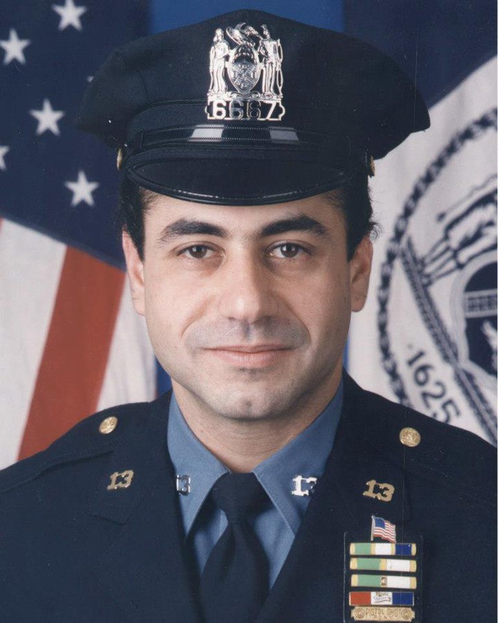 NYPDnews's tweet photo. Police Officer Robert Fazio, 13 Pct. End of Tour - 9.11.01 #NeverForget https://t.co/MMvBe6eD9S