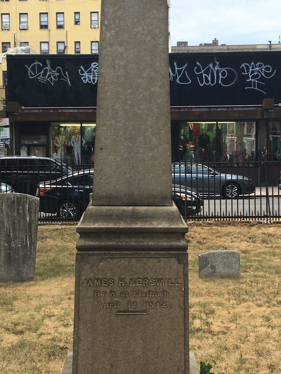DutchReformedNY's tweet photo. Our cemetery contains history dating way before World War One! Here are some of the best examples of preserved stones in our yard: https://t.co/gOgY9CFthr