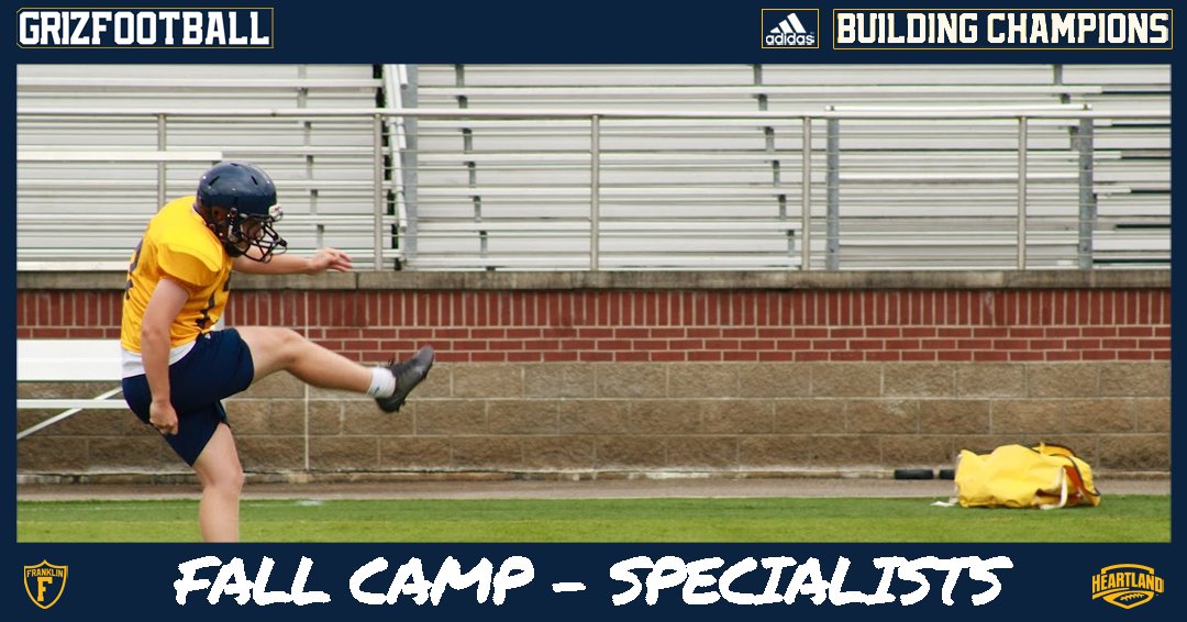 The Specialists have been working hard with Coach Dugan to hone their craft and become essential in winning the hidden yardage battle!
#BuildingChampions