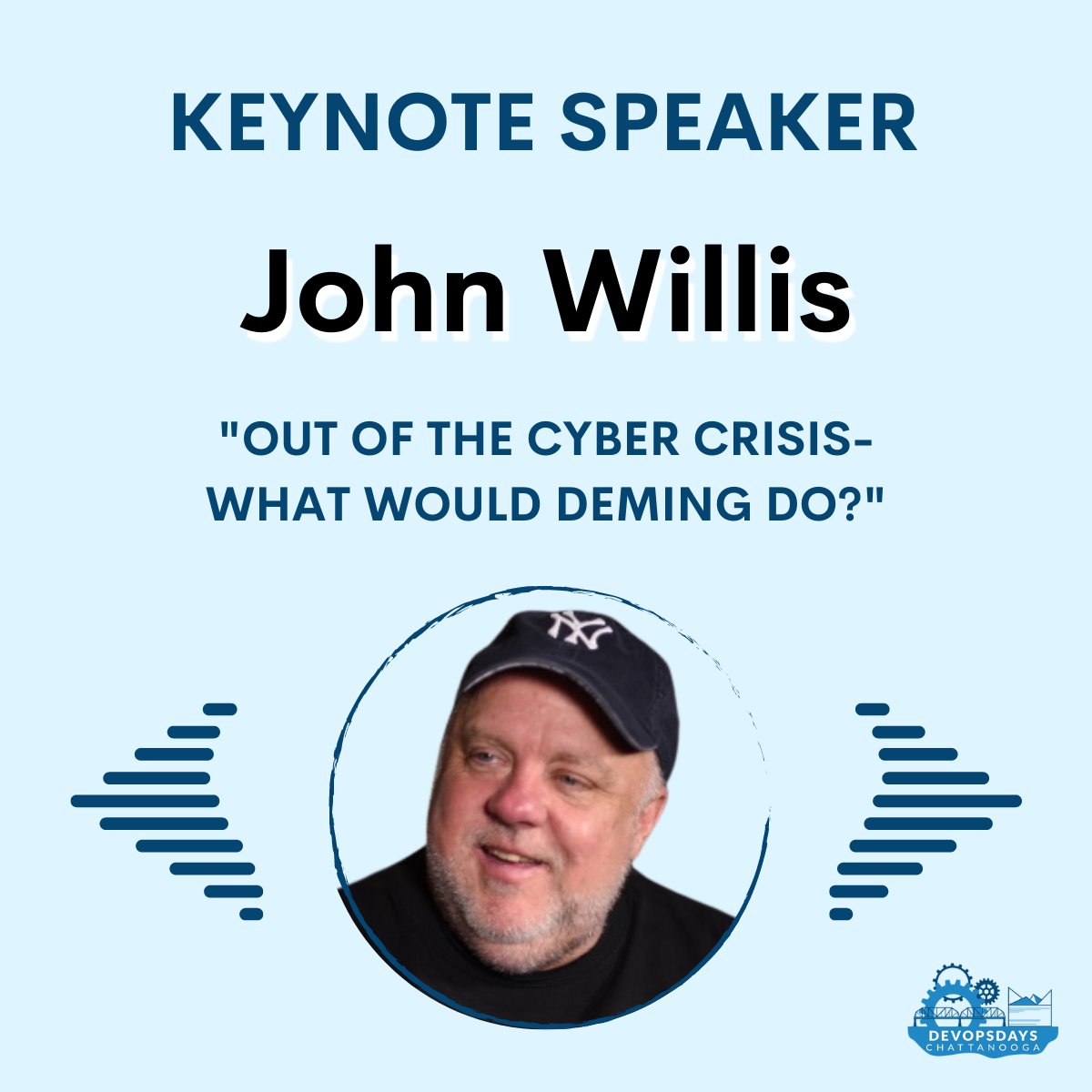 Announcing our keynote speaker for DevOpsDays Chattanooga 2022!

Drumroll, please 🥁

John Willis is Senior Director of the Global Transformation Office at Red Hat, and will be giving a presentation titled, "Out of the Cyber Crisis - What Would Deming Do?"

#devopsdayschattanooga
