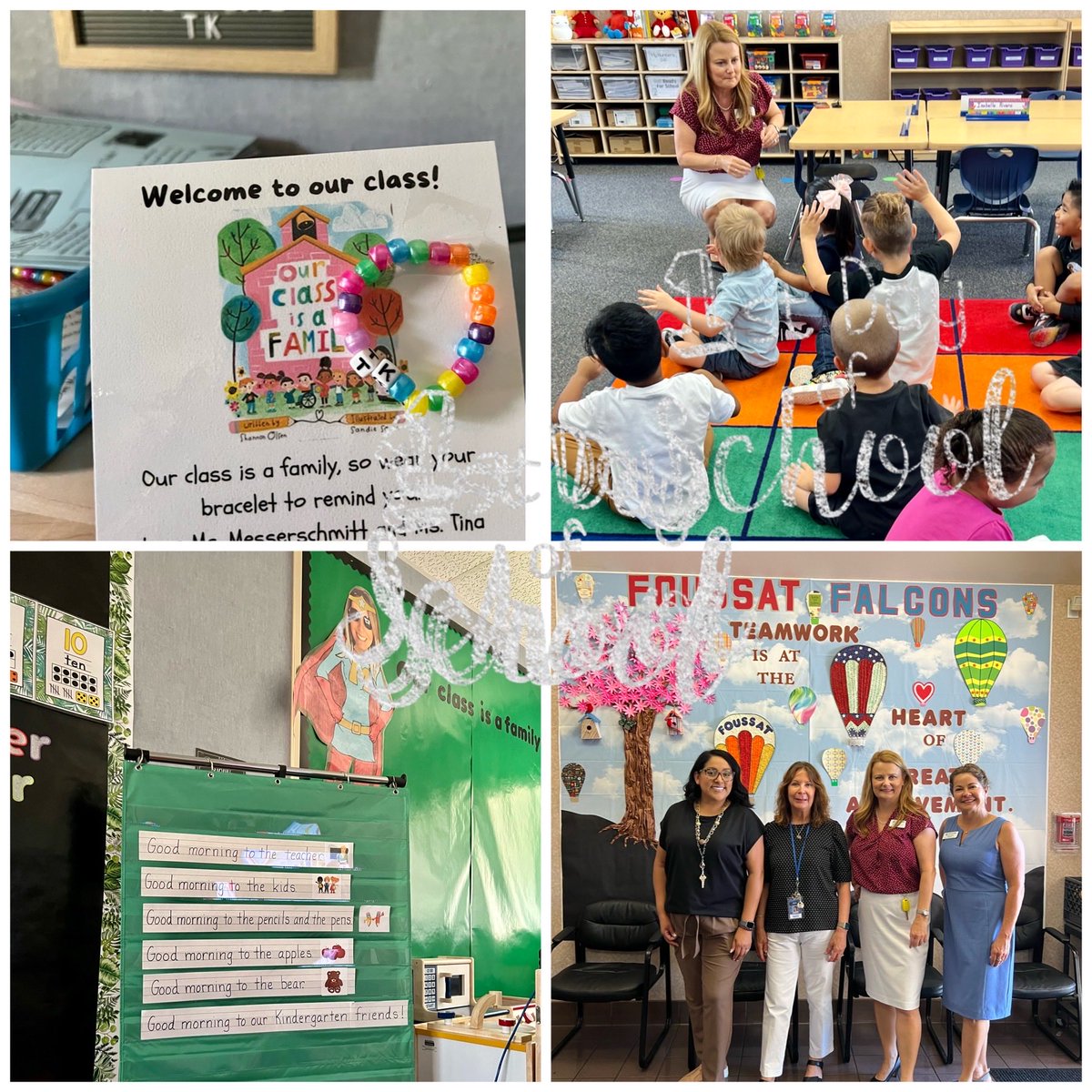 #destinationoside ⁦@OsideUSD⁩ TK teachers and staff making students feel loved ❤️