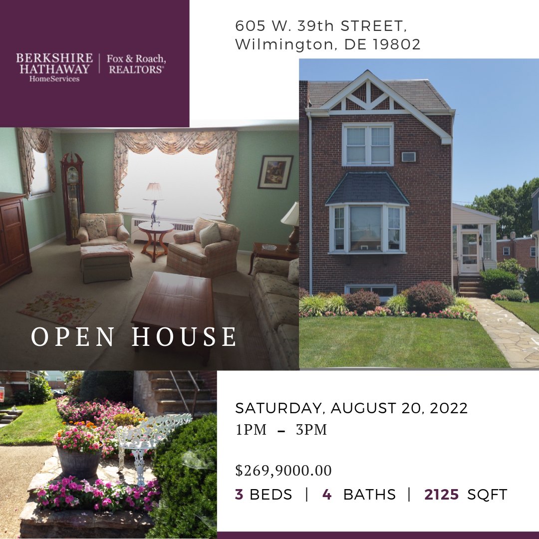 MomLynn1's tweet photo. For more information call (302) 319-3988
#homesforsale #Delaware #newcastlecountyde #buyingahome
#realestate #house #housegoals https://t.co/9OR1ee8tTZ