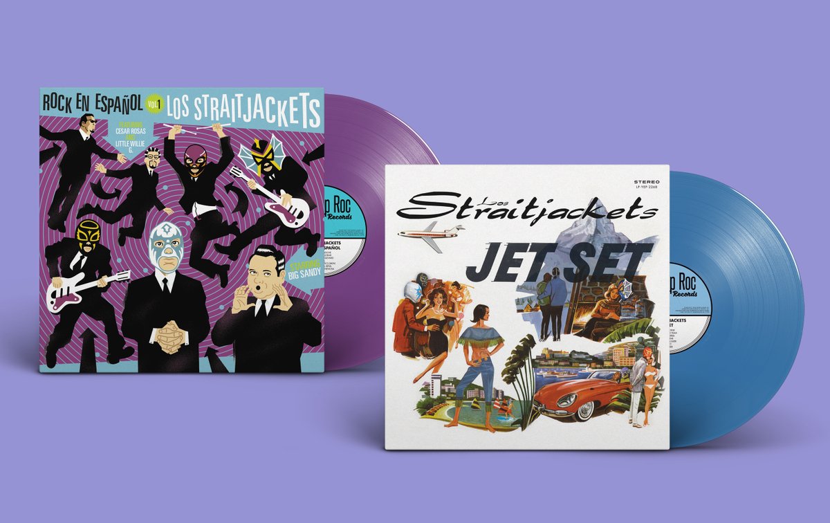 Time to celebrate 🎉 Out October 21 on limited edition vinyl! Pre-order Rock en Español, Vol. 1 (15th Anniversary Edition) here: ffm.to/rockenespanol15 &amp; Jet Set (10th Anniversary Edition) on sky blue vinyl here: ffm.to/jetset10
