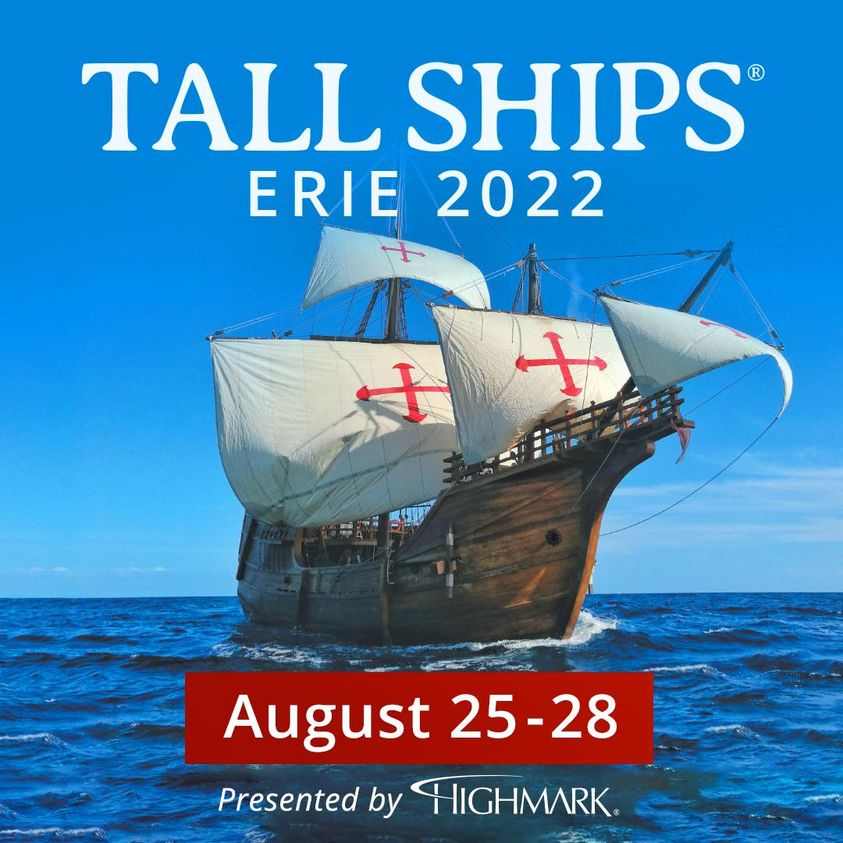 cmm_museum's tweet photo. Ships from Canada, USA and Spain will be at Tall Ships Erie presented by Highmark. August 25-28. Do you have your tickets? https://t.co/s8V63YPOKE. https://t.co/nYb1VcQc49