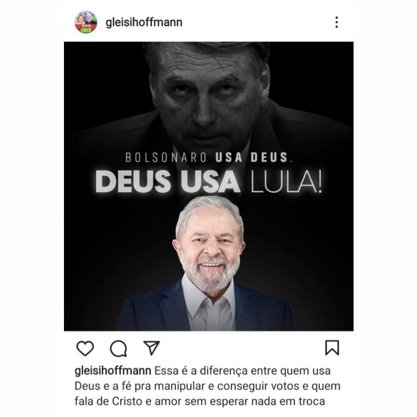 cirogomes's tweet photo. Quando o discurso da esquerda se assemelha ao fascismo da pior das direitas, o uso em vão do Nome de Deus já traz em si um forte castigo. O de mostrar que os dois lados – e seus dois líderes – estão se tornando iguais. https://t.co/kUMynaAAoU