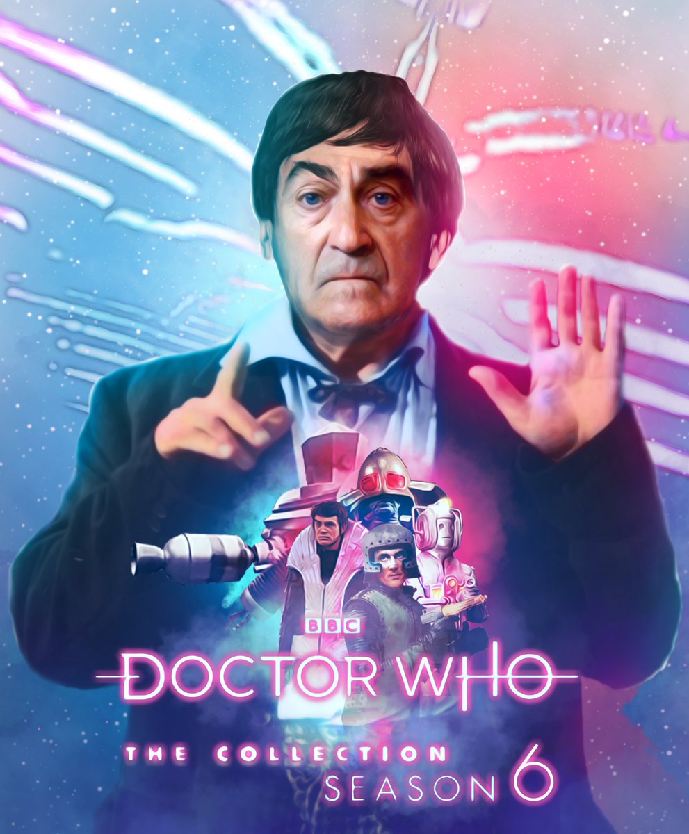 AllaloadofWhoHa's tweet photo. inspired by the brilliant art of the new release of season 2 by the amazing @LeeBinding here's my artwork for season 6 Xx #doctorwhocollection #DoctorWho #doctorwhoart https://t.co/vLNldw3rsl
