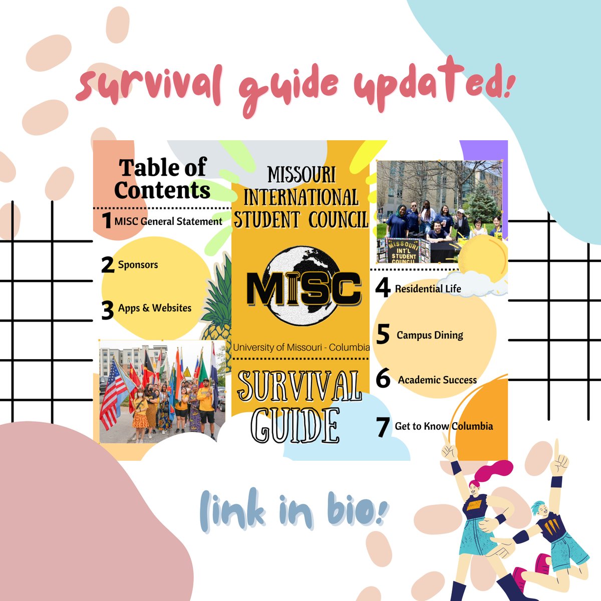MizzouMISC's tweet image. Happy moving day everyone!! Don&apos;t forget to check our newest survival guide, link in bio! Also, our membership applications are open, apply today!