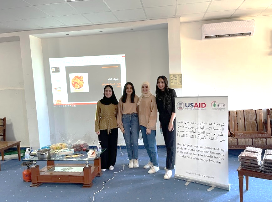 aub_hes's tweet photo. USAID-USP Scholars Empower Emerging Agripreneurs in Nemrin Village - North Lebanon
More: https://t.co/jLUuPdglZa https://t.co/yu9tPoJL3V