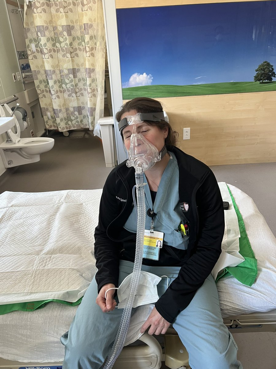 mtniehaus's tweet photo. Quick rounds/unexpected free afternoon = time to learn what we put our patients through on NIPPV and invasive ventilation @med_trisha @UHSurgeryRes. See what you’re missing in Croatia @CSBoutros https://t.co/mRdKSDCk3j