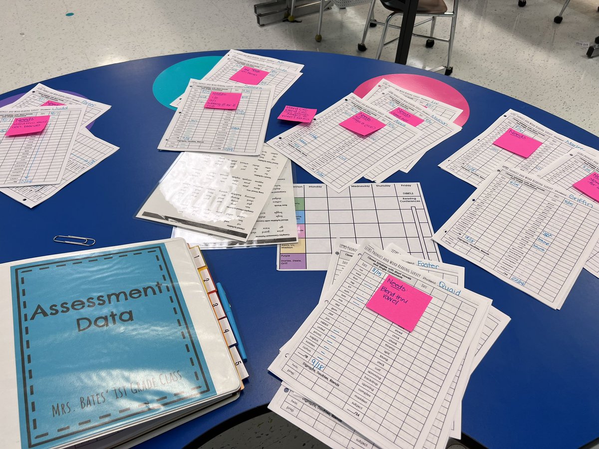 We’re gathering and sorting data using the LETRS Phonics and Word Reading Survey and getting ready to begin small group reading instruction next week🐨#datadriveninstruction #youmewe #ccpsbest @cullmanprimary