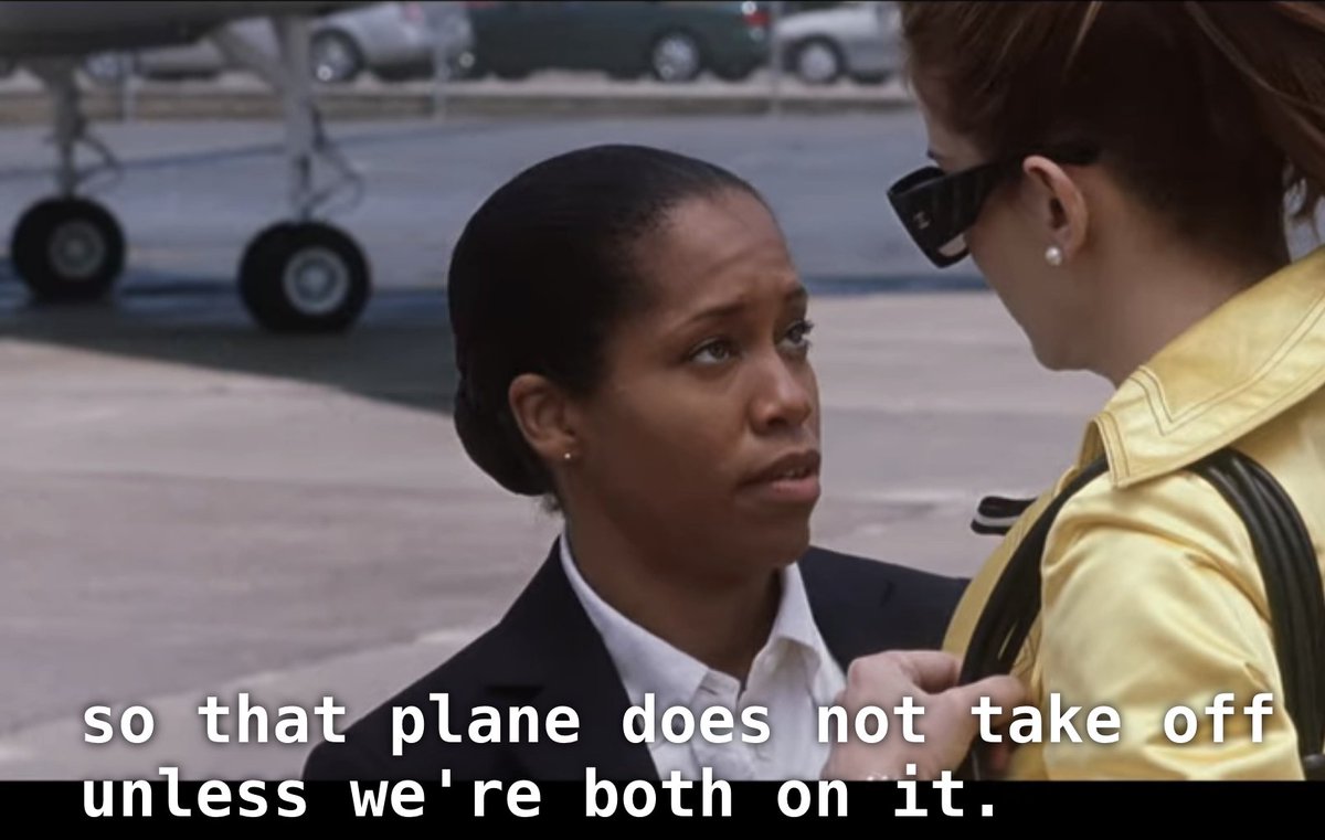 audrapuchalski's tweet photo. @heycheyennehey I humbly submit that Sandra Bullock's character in the Miss Congeniality franchise was a lesbian. Please see this evidence from Miss Congeniality 2, and also there was clearly a love triangle between her, her pageant bestie, and this enemies-to-lovers bodyguard situation https://t.co/4BLcmDUPtx