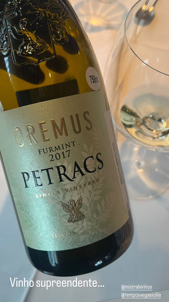 cecialdaz's tweet photo. Vinho surpreendente  feito com Furmint https://t.co/qdQNNoPPU4