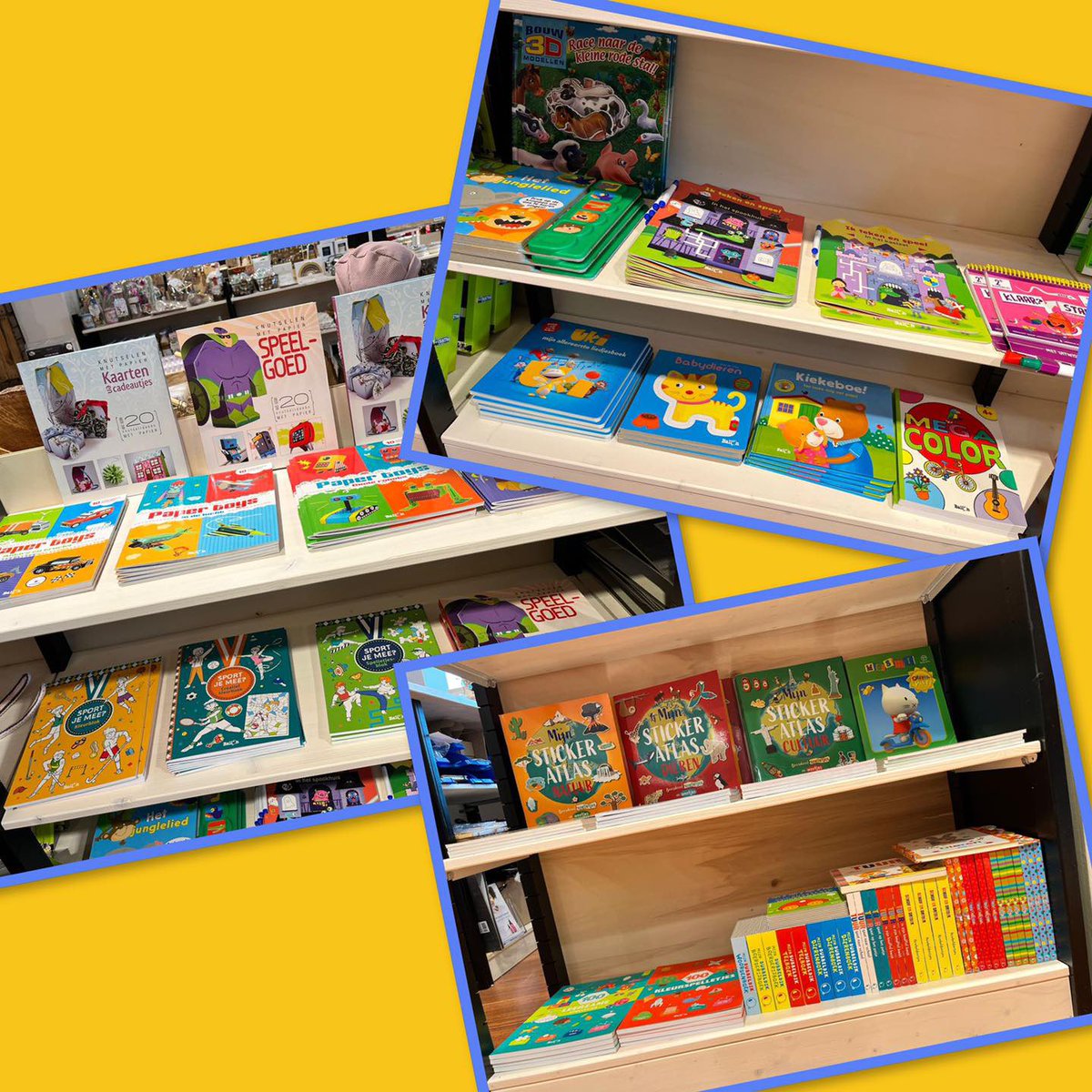 ToffeWinkeltjes's tweet photo. Zo fijn om zelf een boekje te lezen of… Om voorgelezen te worden. Samen op de bank of net voor het slapen gaan nog even op bed lezen. En kleuren is ook zo leuk. Of knutselen. 😉

#boek #voorlezen #kleuren #kleurboek #ontspannen #vertier #shopinshop #conceptstore #nunspeet https://t.co/5gbtdYkXpV