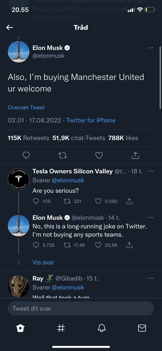 max_zpp's tweet photo. @Utd_Ryan_ @afcpadraig Why are you hyping Elon buying utd up this much when he debunked it literally minutes after his tweet https://t.co/81u8uKc99i