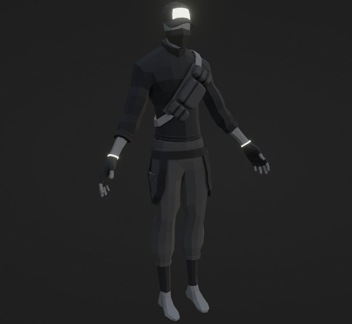 Here's our character for the FPS game we're developing!
Made by <a href="/TPandemonia/">Total_Pandemonium</a>!
#Roblox #RobloxDev