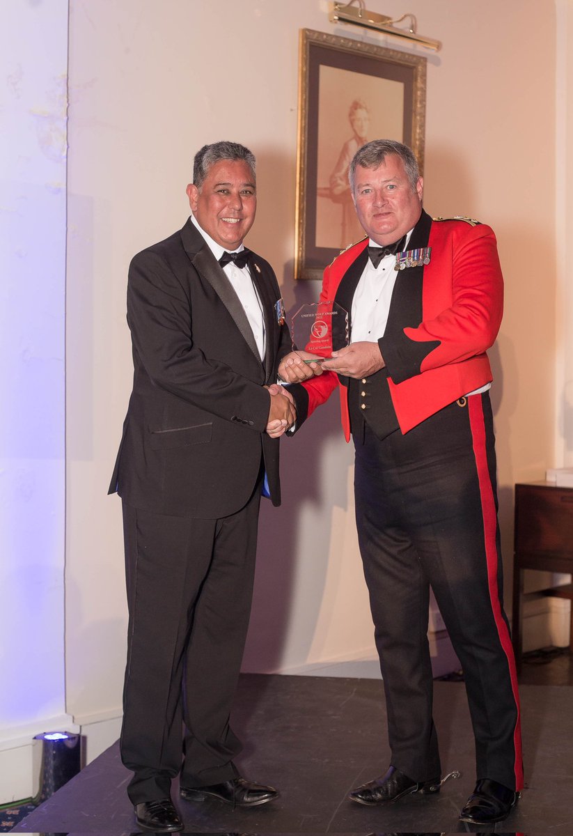 2OSGRLC's tweet photo. @2OSGRLC proudly hosted the @104Bde Unified Wolf Awards last month, celebrating the achievements of personnel within the Bde. Congratulations to all Winners and nominees and a special well done to our very own Lt Col Gaudoin who won Sports Personality of the year. https://t.co/x4wyKwprnv