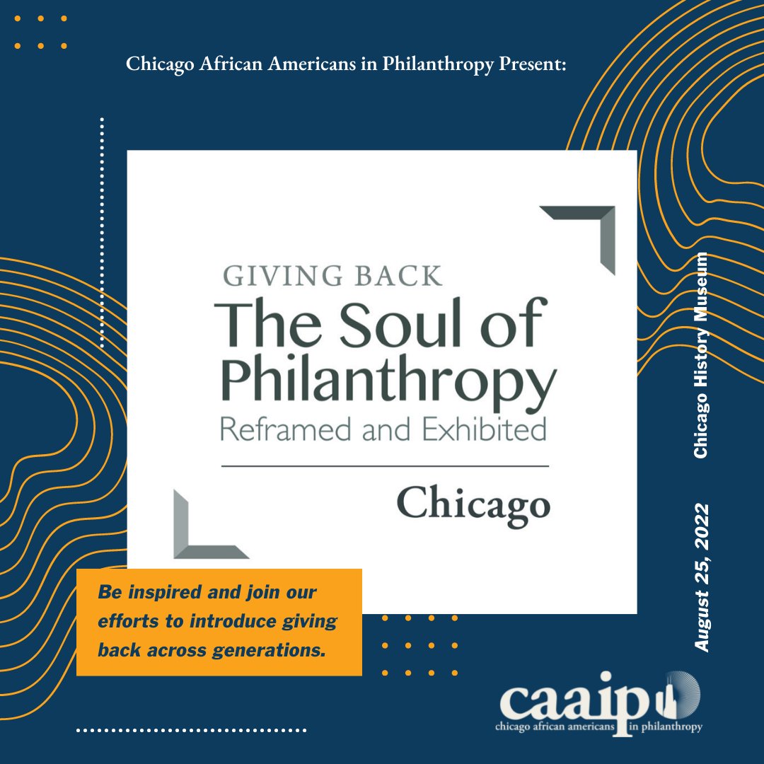 FundBlackChi's tweet photo. Join @FundBlackChi at #Hatch41 this Sunday from 1:30-3 pm and preview The Soul of Philanthropy, a multimedia exhibit coming to Chicago in 2023 that reframes portraits of Black philanthropy. #TSOPCHI #BlackFundChi https://t.co/qhTLTgSXWJ