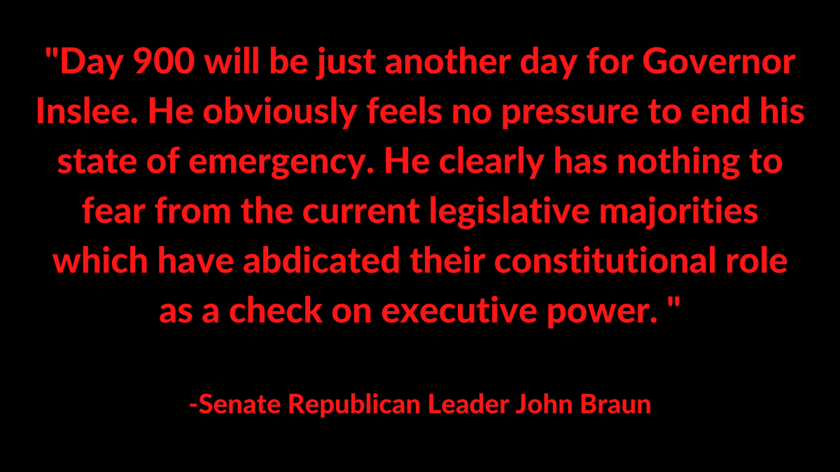 WashingtonSRC's tweet photo. And WA's state of emergency continues...
#waleg #untrustworthywa #restorebalanceofpower https://t.co/48iCbdpivR