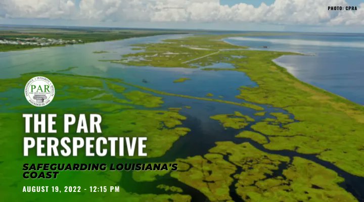 Restore the Delta (@restoredelta) on Twitter photo Join <a href="/PARLouisiana/">PAR Louisiana</a> along with our campaign director, Simone Maloz and others this Friday at 12:15pm for an in-depth discussion about Louisiana's coast and what is being done to protect it.
buff.ly/3JW6wnb Join <a href="/PARLouisiana/">PAR Louisiana</a> along with our campaign director, Simone Maloz and others this Friday at 12:15pm for an in-depth discussion about Louisiana's coast and what is being done to protect it.
buff.ly/3JW6wnb