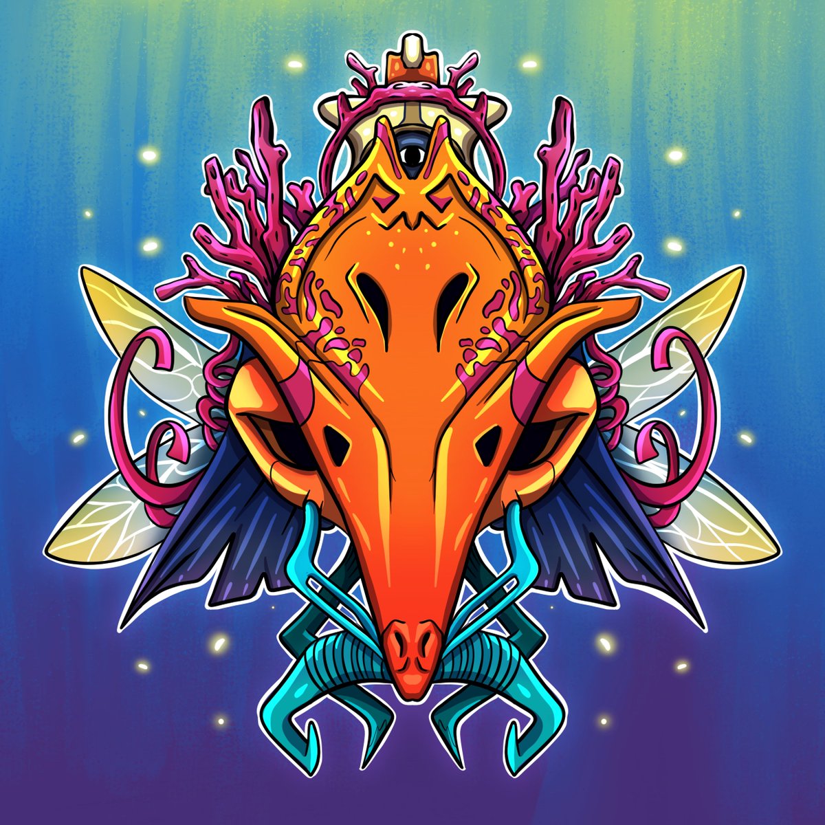 Chaos Mask #111  The Prince Of The Light Winged 🦋👑☄️

Listing in 10 minutes.
singular.app/collectibles/1…
#NFTs #singular #RMRK #ksm #kusama #kusamanfts #NFTCommunity #ChaosMasks