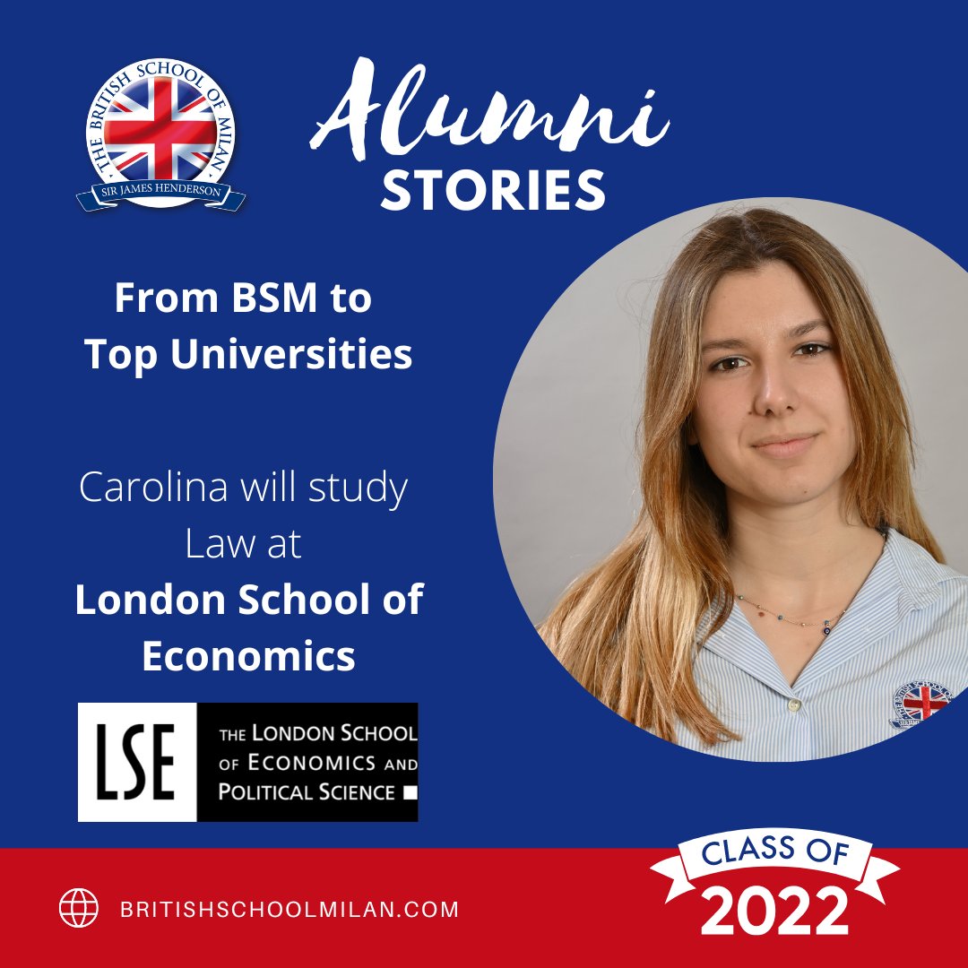 BritishSchoolMI's tweet photo. Congratulations to Carolina for her outstanding IB results.

Carolina will study Law at the London School of Economics and Political Science.

Welcome to the BSM Alumni Network and best wishes for your future.

#Leavers2022 #Classof2022 #LSE #IB #BSMSJHCommunity #BritishSchool https://t.co/dW3uz0Txfy