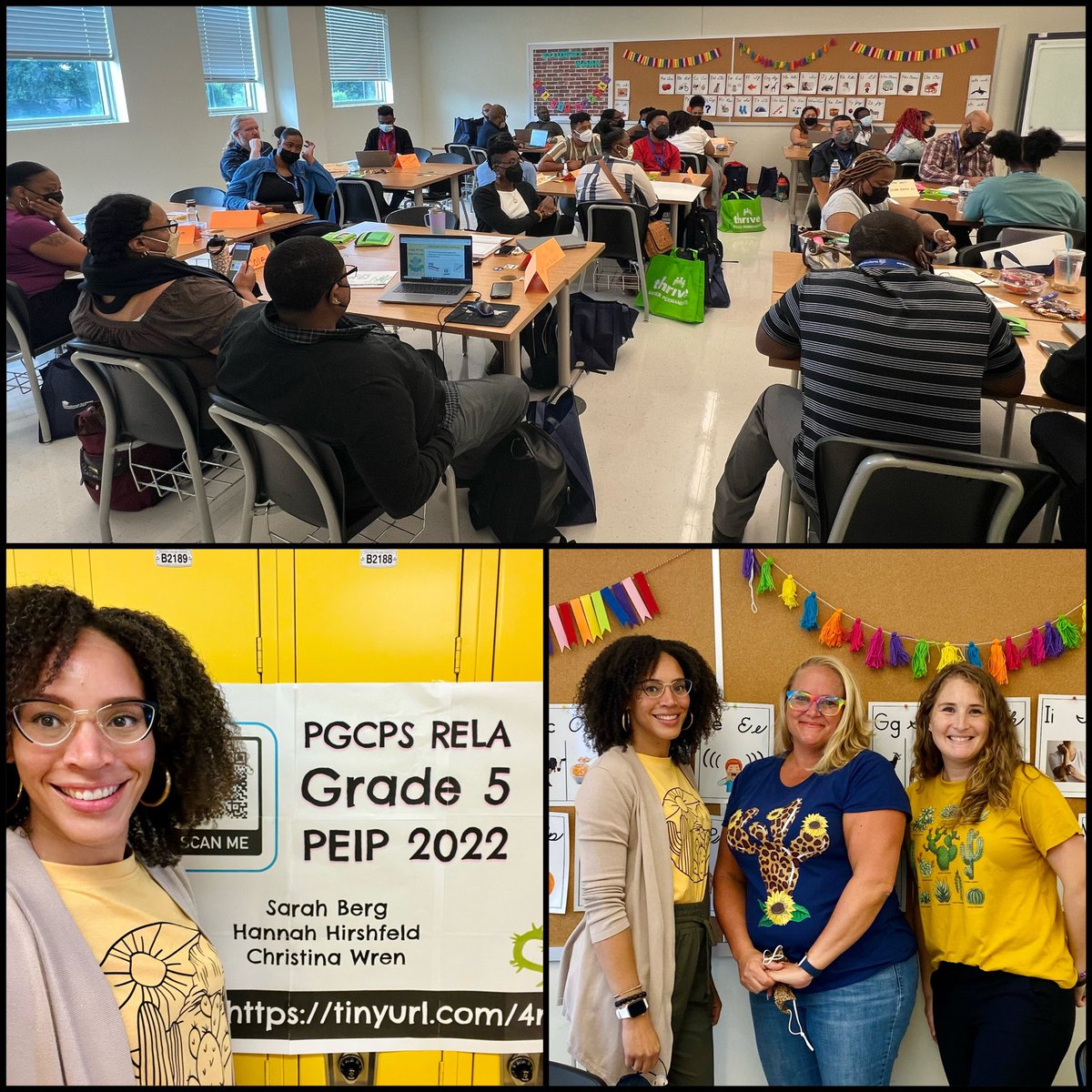 #PEIP2022 was live and in-person this year! 

So excited to help <a href="/PGCPSK5RELA/">PGCPSK5RELA</a> usher in a new cohort of <a href="/pgcps/">PGCPS</a> talent with <a href="/BergletNews/">Sarah Berg</a> and <a href="/MrsHirschfeld/">Hannah Hirschfeld</a>. 

Welcome to the PGCPS family! Make us #pgcpsproud!